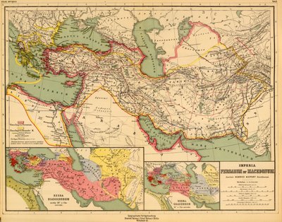 الفارسي والمقدوني بواسطة Heinrich Kiepert